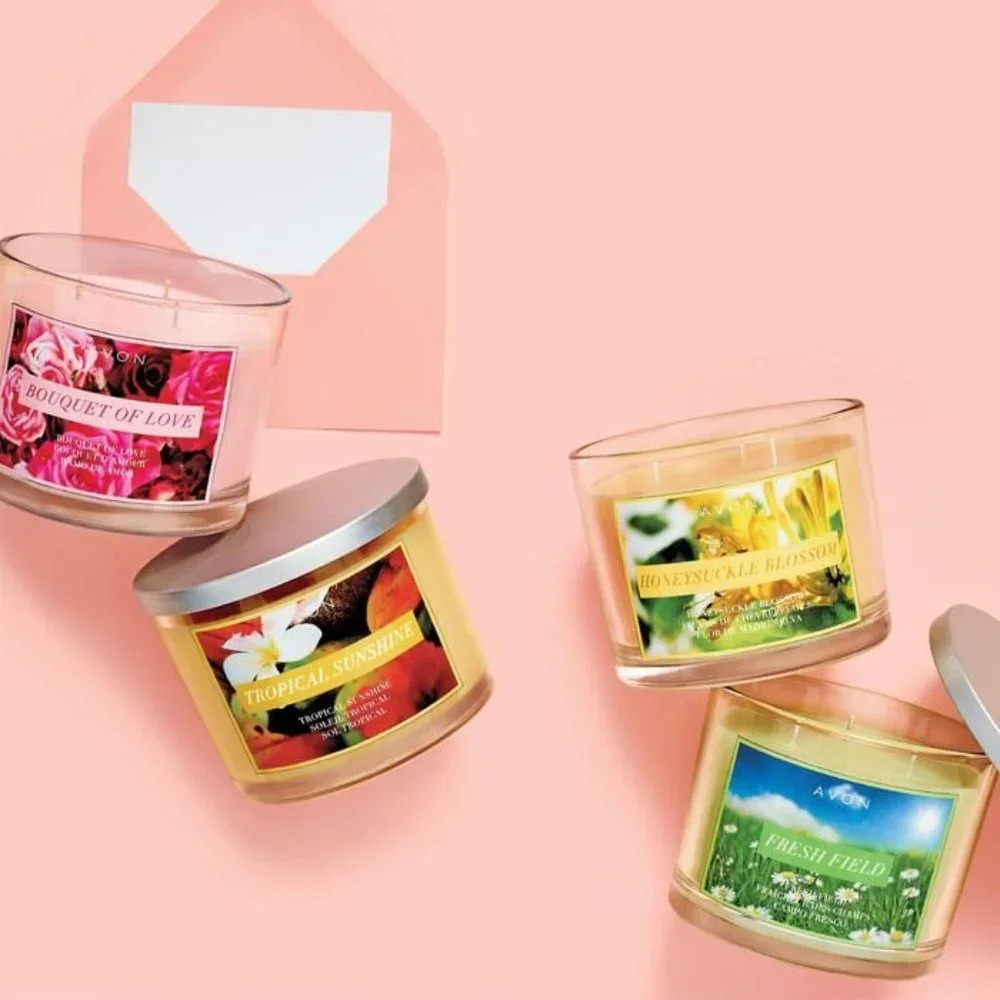 Fresh Field 3 Wick Candle